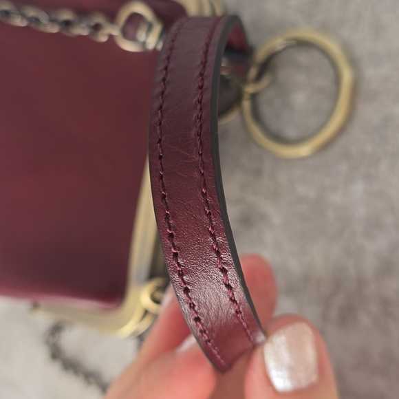 NWOT Patricia Nash Mini Laureana Crossbody Kisslock Bag with Charm - Picture 6 of 15